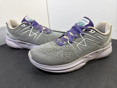 Karhu Fusion 3.5 Ortix Hivo Women's Size 10 Running Gray Silver White Purple