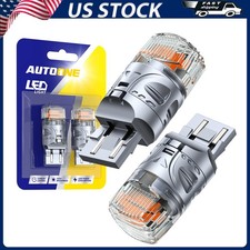 Amber 7443 7444 Led Front Turn Signal Light Bulbs Indicator Lamp No Hyper 7440 Amber 7443 7444 Led Front Turn Signal Light Bulbs Indicator Lamp No Hyper 7440