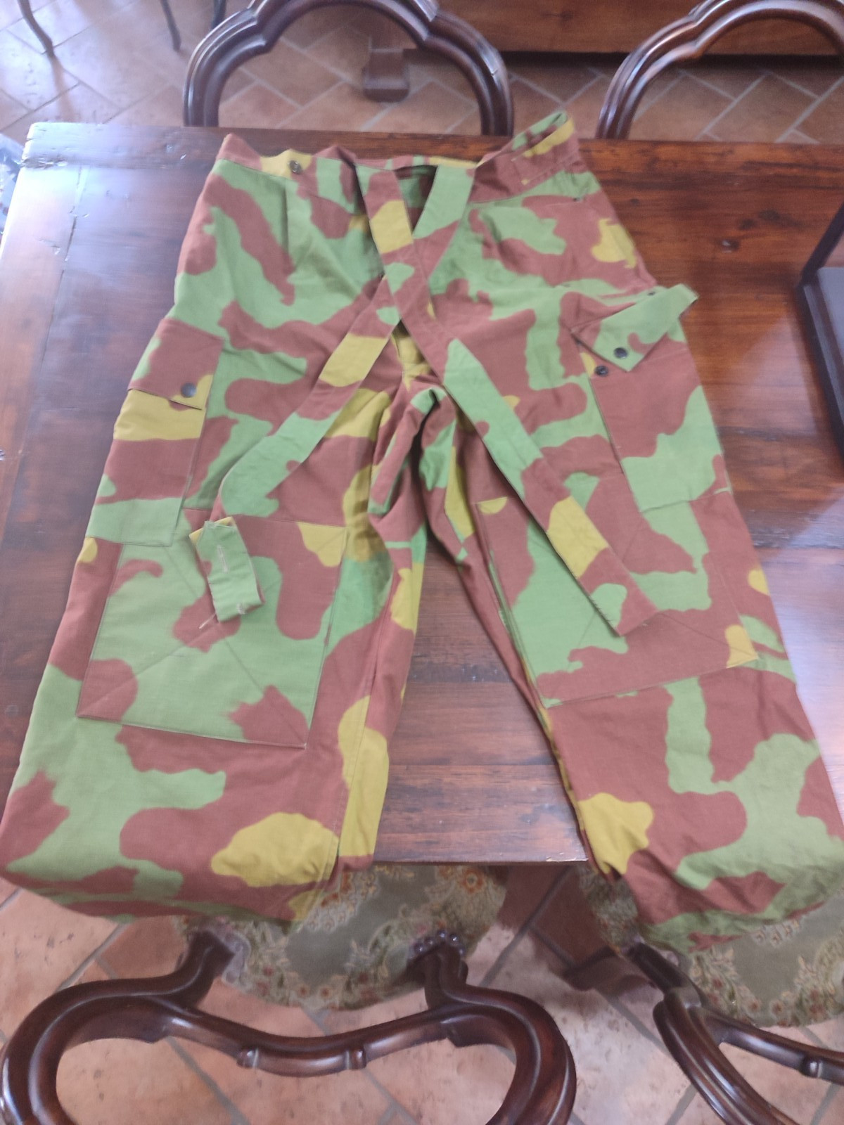 PANTALONI DIVISA DA COMBATTIMENTO VINTAGE ESERCITO LIBANO POLICROMA