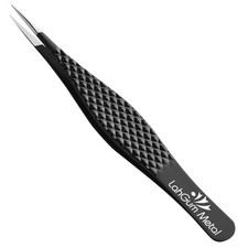 Precision Fine Point Tweezers Super Sharp Needle Tip Eyebrow Chin Hair Removal