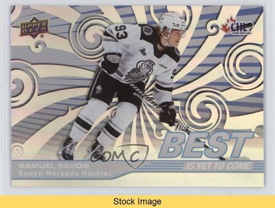 2023-24 Upper Deck CHL Best Is Yet To Come Samuel Savoie #BYC-9 READ hk5