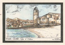 66 COLLIOURE EGLISE ET CHATEAU