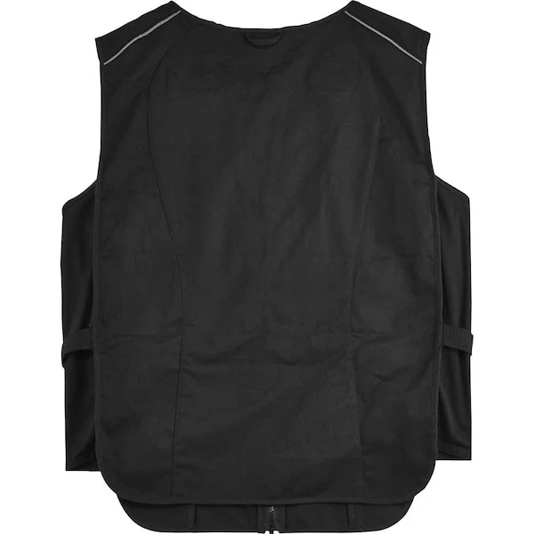 Ergodyne 6260 Cooling Vest, Cotton, Polyester, Zipper, Black, L/Xl image 2