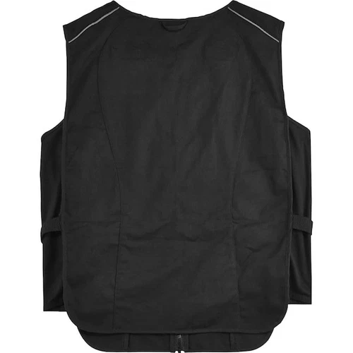 Ergodyne 6260 Cooling Vest, Cotton, Polyester, Zipper, Black, L/Xl image 2