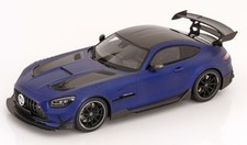 Minichamps 1/18 Mercedes Benz AMG GT Black Series 2020 Blue Metallic Diecast Car