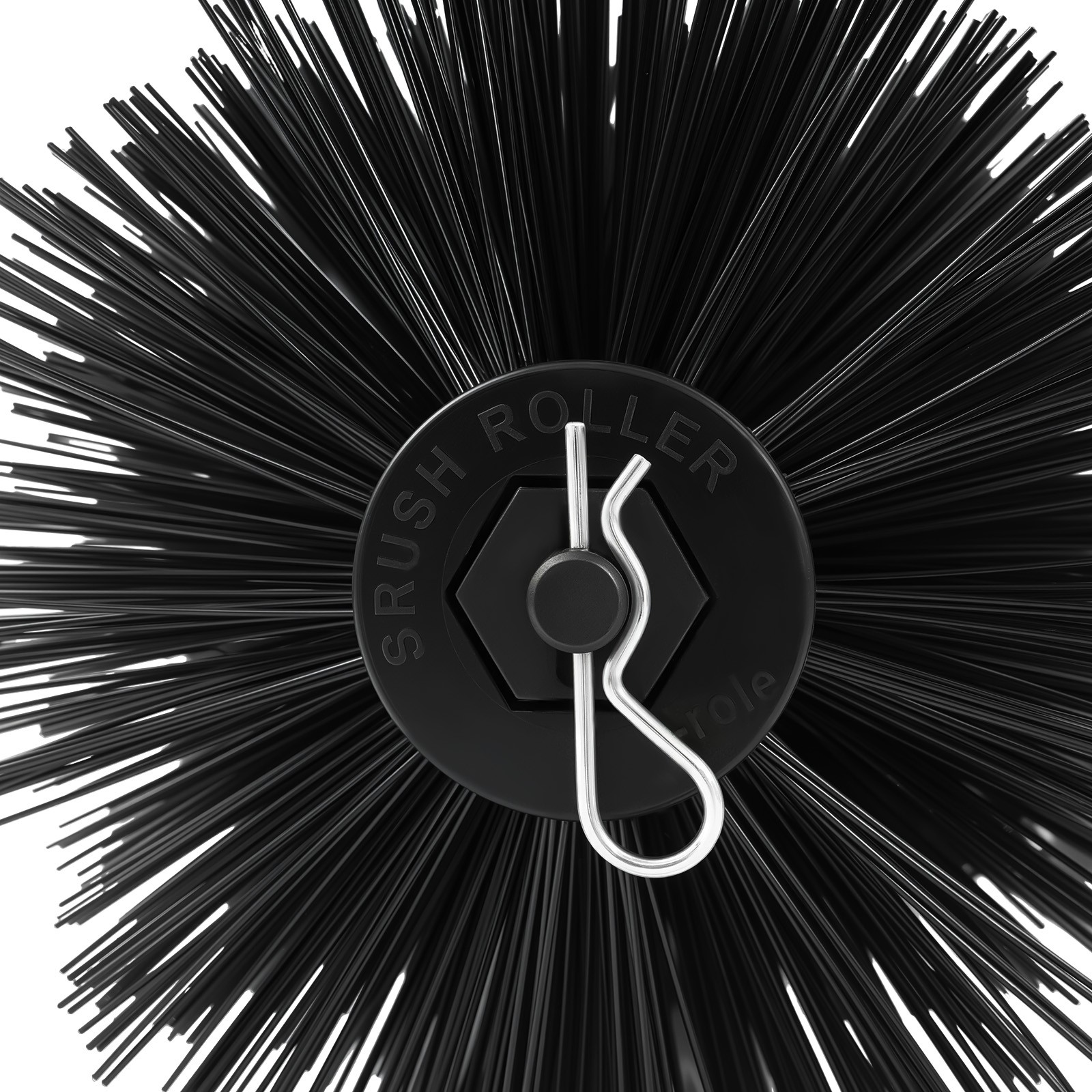 Broom Head Sweeper 9 Teeth Rolling Brush Head Artificial Grass Brush 55*25cm