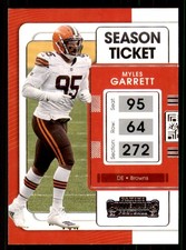 2021 Panini Contenders #23 Myles Garrett Cleveland Browns