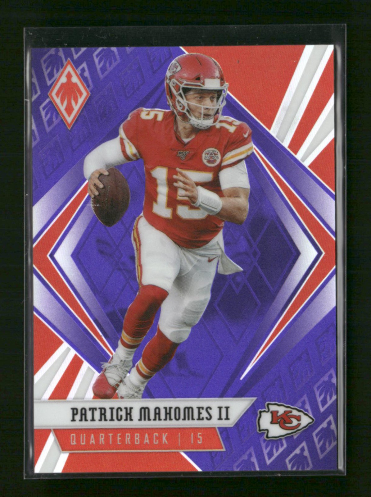 2020 Panini Phoenix #45 Patrick Mahomes II Purple #/149