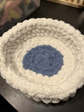 Chunky crocheted Handmade cat Bed