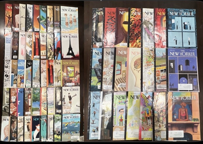 66 Issues Years 2014-2019 The New Yorker Magazine