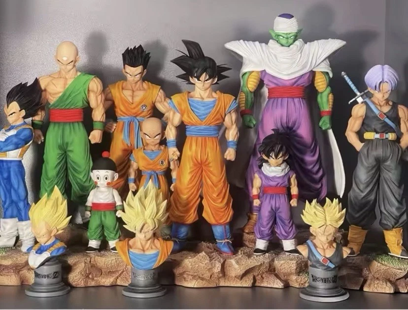 Dragon Ball Z Set Complet 9 Figurines Du tournoi Final Équipe Team Sangoku - Photo 2/3