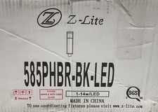 Z-Lite 585PHBR-533PM-LED Barwick 29" Tall LED Outdoor Pier Mount - Black
