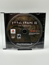 Fatal Frame III: The Tormented (Sony PlayStation 2, 2005) Disc Only Tested