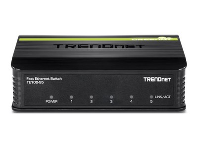 TRENDnet TE100-S5 5-Port Fast Ethernet Switch 