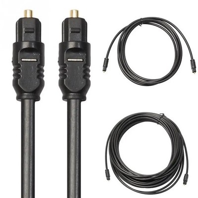 1m-5m Toslink Kabel Optisches Audiokabel Digital LWL SPDIF Audio Slim Ø 2,2mm