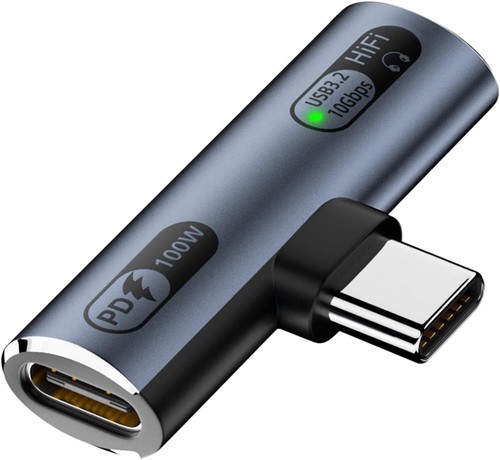 Portable USB C Adapter for Headphones and Fast Charging for iPhone Users