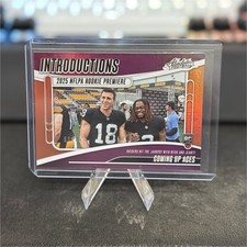 Panini 2025 Absolute Introductions Rookie Jack Bech Ashton Jeanty Raiders #I-AJY