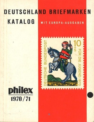 Philex Briefmarkenkataloge 1970-73.