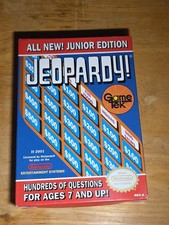NINTENDO NES Jeopardy - Junior Edition Complete w/ box GREAT CONDITION