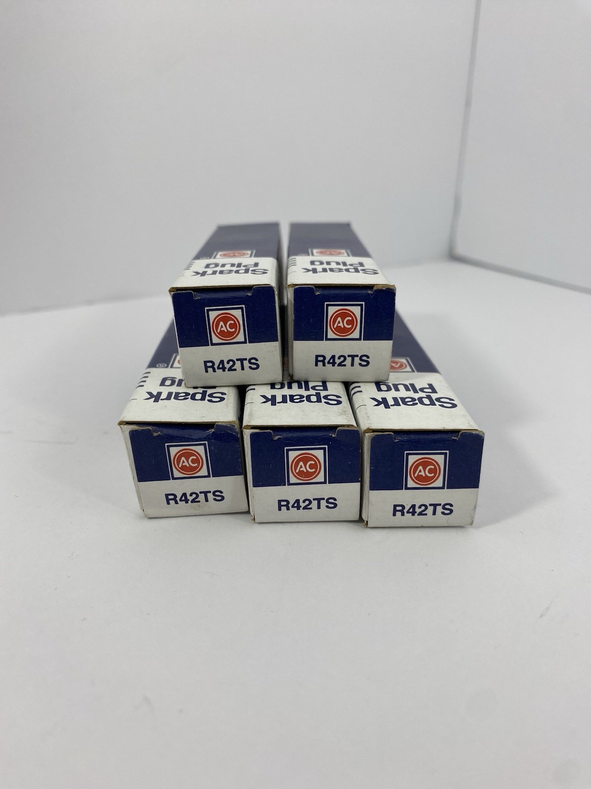 AC Delco General Motors Spark Plugs R42TS Lot of 5