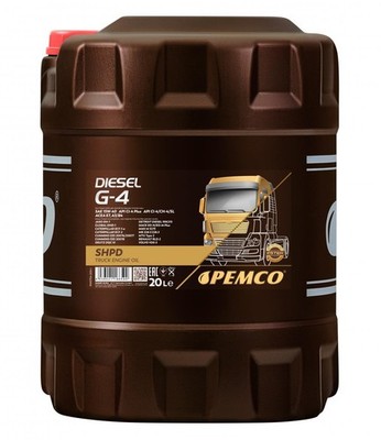 PEMCO Motoröl Truck, NKW PM0704 DIESEL G-4 SHPD 15W-40 20 Liter