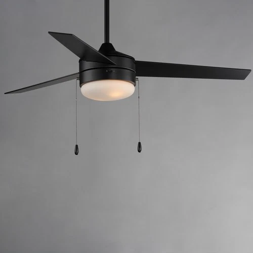 Maxim 89906 Trio 52" 3 Blade Indoor LED Ceiling Fan - Black - Picture 5 of 9