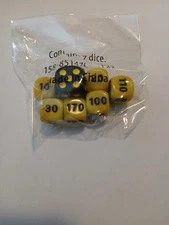 Pokemon TCG Crown Zenith dice set Yellow & Black New