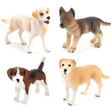 Mini Hund Figur Anh&auml;nger Auto Dekoration Tier Spielzeug PVC
