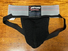 SafeTgard BLACK Athletic Supporter Jockstrap Jock *SMALL * NEW *FREE SHIP*