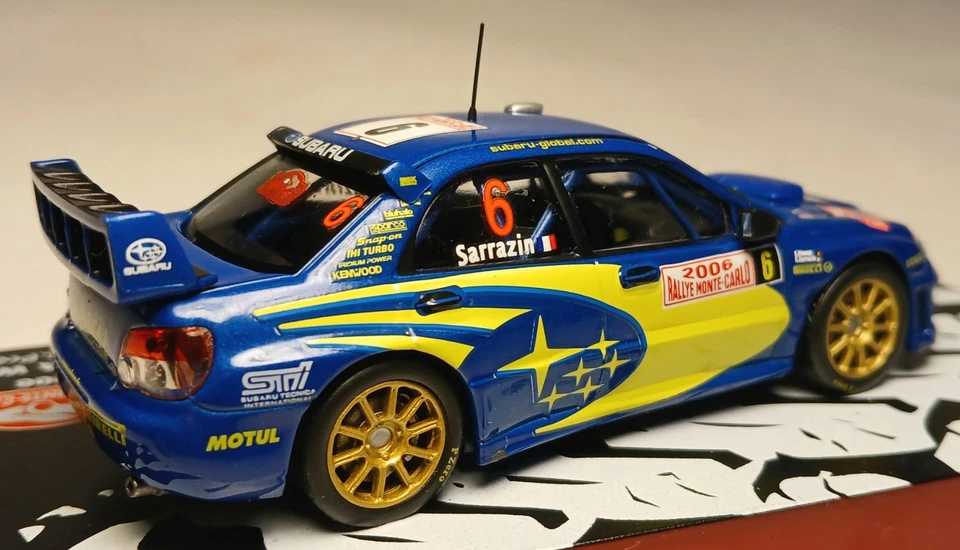 Subaru Impreza WRC Monte Carlo 2006 - Ixo Altaya 1/43 - Photo 3/4