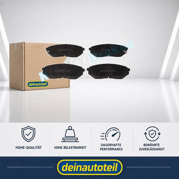 Bremsbelagsatz Scheibenbremse Vorne RAP Brakes R P1528 FüR KIA-image