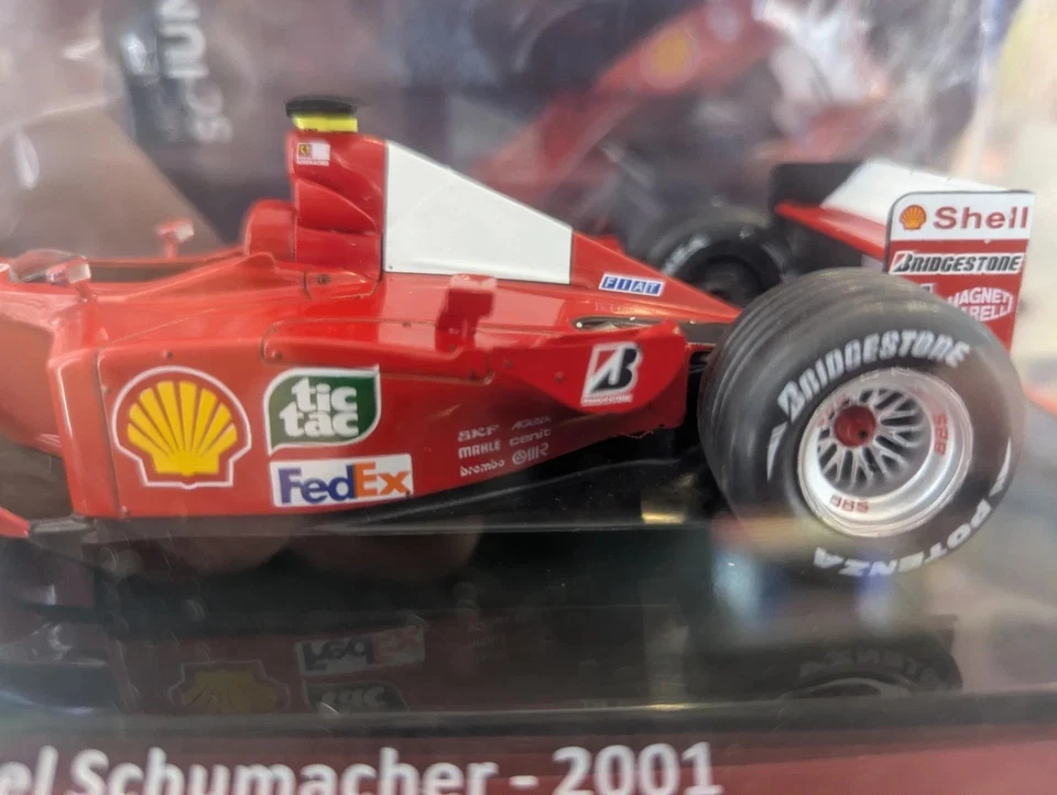 Ferrari F2001 - Michael Schumacher - 2001 - Le grandi Ferrari F1 - 1:24 nr 73 - Immagine 4 di 4