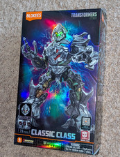 Blokees Transformers Classic Class 10 Megatron Plastic Model Kit Light Up Eyes