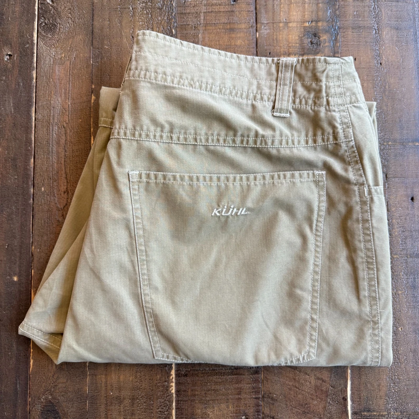 Kuhl Dry Hiking Pants Men's W35xL31 (Tag 34x30) Beige Quick Dry Lightweight
Opens in a new window or