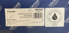 Grohe 20217GNA Concetto 1.2 GPM Widespread Bathroom Faucet READ 