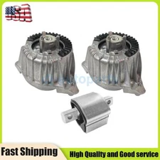 3pcs Front Swag Engine Mounting+Transmission Mount For Benz W212 W204 E200 C250