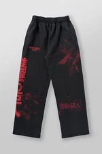 NEW Youngla 2128 AOT© X YLA Baggy Joggers The Hunters Mens Size Large IN HAND