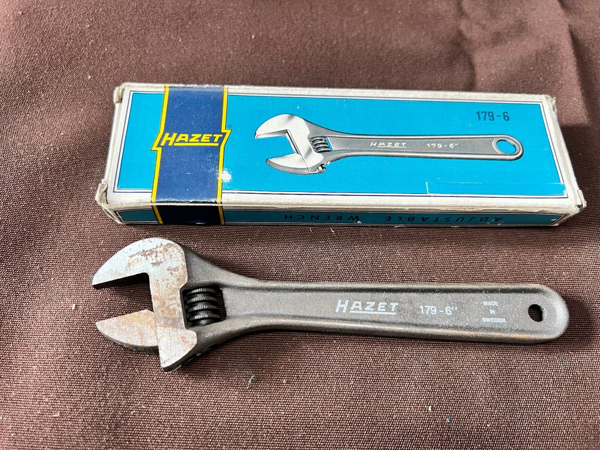 New Original HAZET 179-6 Adjustable Wrench In Box | eBay