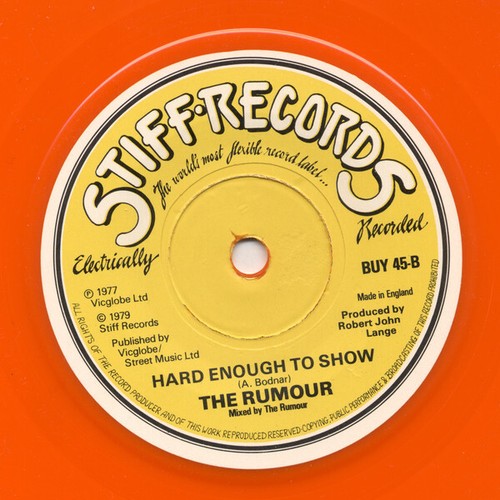 The Rumour - Emotional Traffic (7", Single, Ora) - Picture 5 of 5