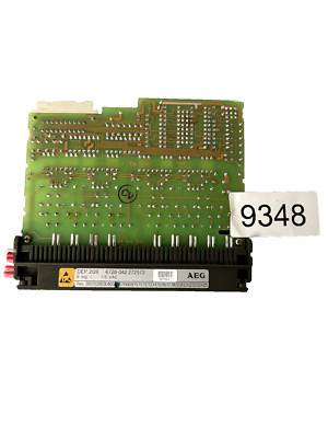 AEG DEP 209 6728-042.272572 Analog Input Module 115VAC