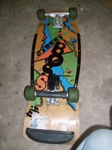 skate board Vintage 1980's STREET BOSS complete no reserve
