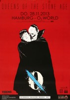 Queens Of The Stone Age - Clockwork , Hamburg 2013 | Konzertplakat | Poster
