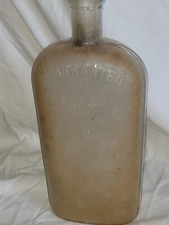 Warranted Flask Antique Bottle