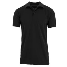 Men's Short Sleeve Moisture Wicking Polo Shirts Active T-Shirts Muscle Tees Gym 