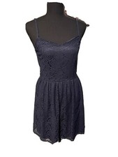 Bebop Lace Navy Dress