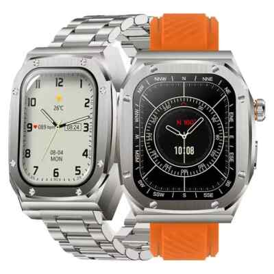 Z79 max Ultra Smart Watch Outdoor Shockproof IP68 Bluetooth Call + Two Strap