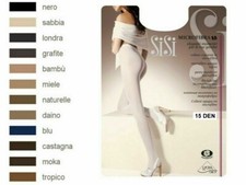 SISI COLLANT DONNA MICOFIBRA 15 DENARI SEMI VELATO CALZA CORPINO TUTTO NUDO