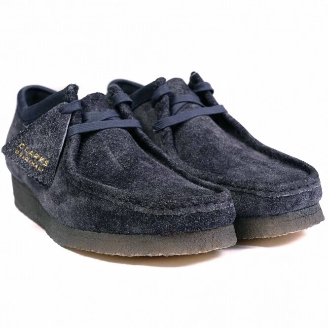 Clarks Originals Wallabee dip-dye boots - Black