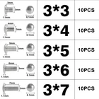 Semi Tubular Rivet Tool For 1/8" Semitubular Rivets Fixt DiesVent Fit Window
