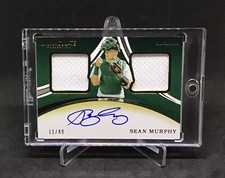 2020 Immaculate Sean Murphy RPA Dual Materials Auto #11/49~ Braves A's